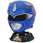 Power Rangers Lightning Collection, Casque de Collection Premium, Ranger Bleu Mighty Morphin, Taille réelle, à Exposer, Cosplay