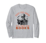 Halloween Reading Keep The Candy I'll Take The Books Long Sleeve T-Shirt