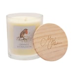 Meg Hawkins Orange and Cinnamon Soy Candle Christmas Decorative Home Accessory