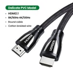 Delicate HDMI 2.1 1m  câble HDMI 2.1 8K/60Hz, 4K/120Hz, séparateur pour Xbox série X, Xiaomi Mi Box PS5 HDR10 + 48Gbps, HDMI 2.1 ""Nipseyteko