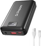 Power Bank 16000 Mah, 7,4 V Batterie Pour Gilet Chauffant, Batterie Externe À Charge Plus Rapide Avec Sortie Usb 5 V, Batterie Compacte Portable Pour Iphone Et Ipad, Ventilateur De Bureau