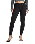 G-Star Women's Arc 3D Skinny Jeans, Black (pitch black D05477-B964-A810), 27W / 30L