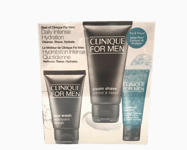 Clinique for Men Daily Intense Hydration Travel Set Wash, Cream Shave & Hydrator