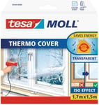 Tesamoll Thermo Cover Window Insulating Film - Transparent Insulating Foil for -