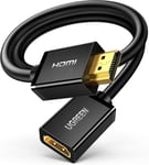 UGREEN HDMI Extension Cable 4K 2.0 Extender Male to Female Lead 1440P...