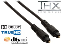 CABLE AUDIO OPTIQUE NUMERIQUE TOSLINK 1 mètre  SPDIF PR BOX HOME CINEMA TV