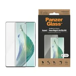 Honor Magic5 Lite PanzerGlass Ultra Wide Fit Skjermbeskyttelsesglass - Platinum Strength - Svart Kant