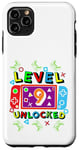 Coque pour iPhone 11 Pro Max Jeu vidéo Birthday Gamer 1Years Level Up Birthday Boy