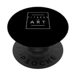 Fitness - Is Art - Gym - Hobby esthétique PopSockets PopGrip Adhésif