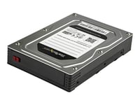 Startech.Com 2.5 To 3.5 Hard Drive Adapter - For Sata And Sas Ssds/Hdds - Ssd Enclosure - Hdd Enclosure - Internal Hard Drive Enclosure (25Satsas35hd) - Drevkabinett - 2.5" - Sata 6Gb/S / Sas 6Gb/S - Sas 6Gb/S, Sata 6Gb/S - Svart, Sølv