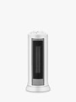 John Lewis Mini Tower Fan Heater, White