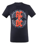 AC/DC Maillot pour Hommes L Noir