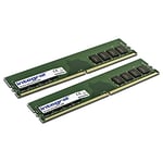 Integral 16GO kit (2x 8GO) DDR4 RAM 2666MT/s SDRAM Mémoire pour PC de bureau / ordinateur PC4-21333