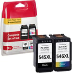 IKONK 545 546 Ink Cartridges XL, PG-545 CL-546 XL Replacement for Canon...