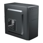 Vida Business Micro ATX Office PC Case USB 3.0 mATX 1x 90mm Fan Black Tower UK