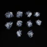 500pcs Stilettos Sharp False Nail Art Tips Salon Manicure De Transparent