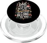 Dad Santa Tried Find The Best Gift For You We Belong To You PopSockets PopGrip for MagSafe