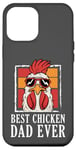 Coque pour iPhone 14 Plus Meilleur papa de poulet, éleveur de poulet dans le jardin, amateur de poulet