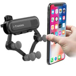 i-Tronixs® Car Gravity Air Vent PHONE HOLDER with Upgraded Hook Clip Auto Lock Hands-Free Dashboard Air Vent Car Phone Mount Stand Cradle (Compatible with Google Pixel 4A 5G)