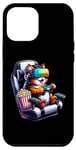 Coque pour iPhone 12 Pro Max Drôle VR Gamer Chat dans VR Casque de réalité virtuelle Gaming