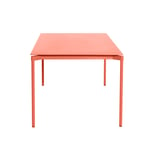 Petite Friture - Fromme Square Table, Coral - Matbord utomhus - Tom Chung