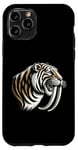 Coque pour iPhone 11 Pro Sabertooth Puissant Rugissement Épique