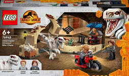 76945 LEGO® Jurassic World™ Dinosaurus, Atrociraptor ja moottoripyörä