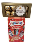 Indulgent Treat Bundle Ferrero Rocher and Celebrations Hot Chocolate Selection