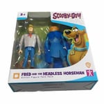 Scooby Doo Fred & The Headless Horseman Action Figure Twin Pack New