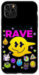 Coque pour iPhone 11 Pro Max Rave On Social Media Emotional Sarcastic Smile Faces Doodles