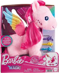 Barbie A Touch of Magic Stuffed Animals, Walk  Flutter Pegasus Plush