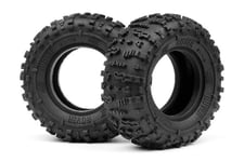 HPI Rover 1.9 Tire (Red/Rock Crawler/2Pcs)