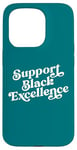 Coque pour iPhone 15 Pro Soutenez l'excellence du noir