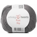 Infinity Hearts Rose Big Garn 235 GrÃ¥tt