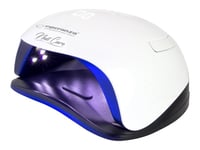 Esperanza UV Led Nail Lamp Amethyst White Hybrid Varnish (EBN005)