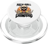 Rock And Roll Granddad Vintage Retro Rock & Roll Rock Concert PopSockets PopGrip pour MagSafe