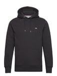 Reg Shield Hoodie Tops Sweat-shirts & Hoodies Hoodies Black GANT