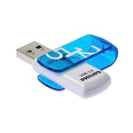 Philips Vivid Édition Super Speed clé USB 3.0 512 Go avec Capuchon pivotant pour PC, Ordinateur Portable, Stockage de données informatiques, Vitesse de Lecture jusqu'à 120 Mo/s