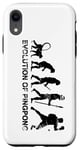 Coque pour iPhone XR Ping Pong Evolution pour les joueurs de tennis de table