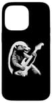 Coque pour iPhone 14 Pro Max Honey Badger Jouant Guitare Électrique Rock Star Guitariste