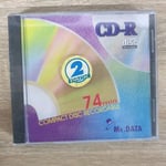 2 x MR Data CD-R Compact Disc Recordable 74 min