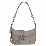 FredsBruder Feeling Good Sac à bandoulière Cuir 26 cm warm grey (TAS003635)