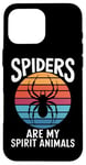 Coque pour iPhone 16 Pro Max Spiders Are My Spirit Animals Arachnide Terrarium Araignée