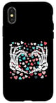 iPhone X/XS Skeleton Hand Heart Funny Bones Valentine's Day Men Women Case