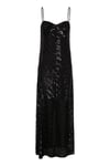 Gliragz Long Dress - Black Sequins