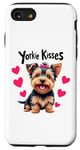 Coque pour iPhone SE (2020) / 7 / 8 Yorkie Kisses - Adorable Yorkshire Terrier Maman Amoureux des Chiens Papa