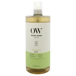 Organic Works Daily Hydration Shower Gel - Exfoliating Body Wash with Bergamot, Sweet Orange Essential Oils - Cruelty-Free - Bergamot - 33.8 oz