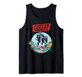 DC Justice League America Splash Silver Age Tank Top