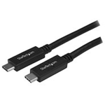 StarTech.com USB-C till USB-C-kabel - M/M - 1m - USB 3.0 (5Gbps)