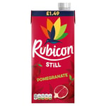 Rubicon Still Pomegranate Juice Drink Pack of 12x1ltr